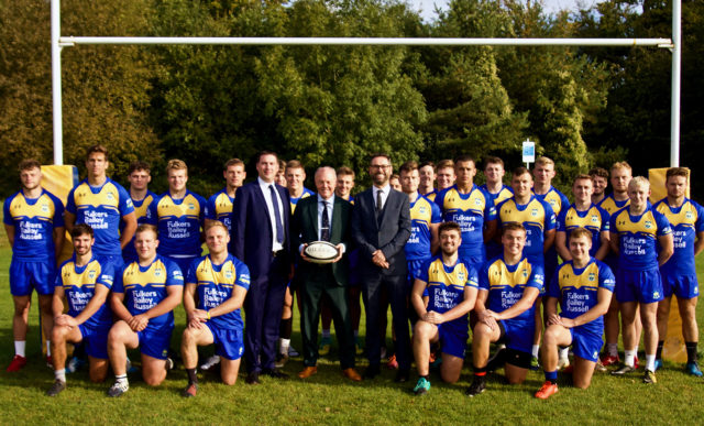 Team Bath with sponsors Fulkers Bailey Russell, 2019-20